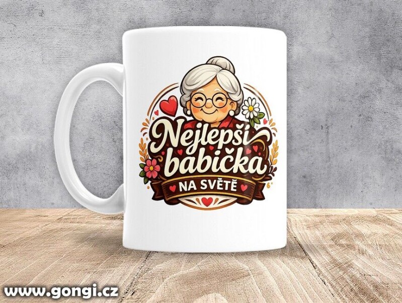 Hrnek - 0339 - Nejlepší babička na světě